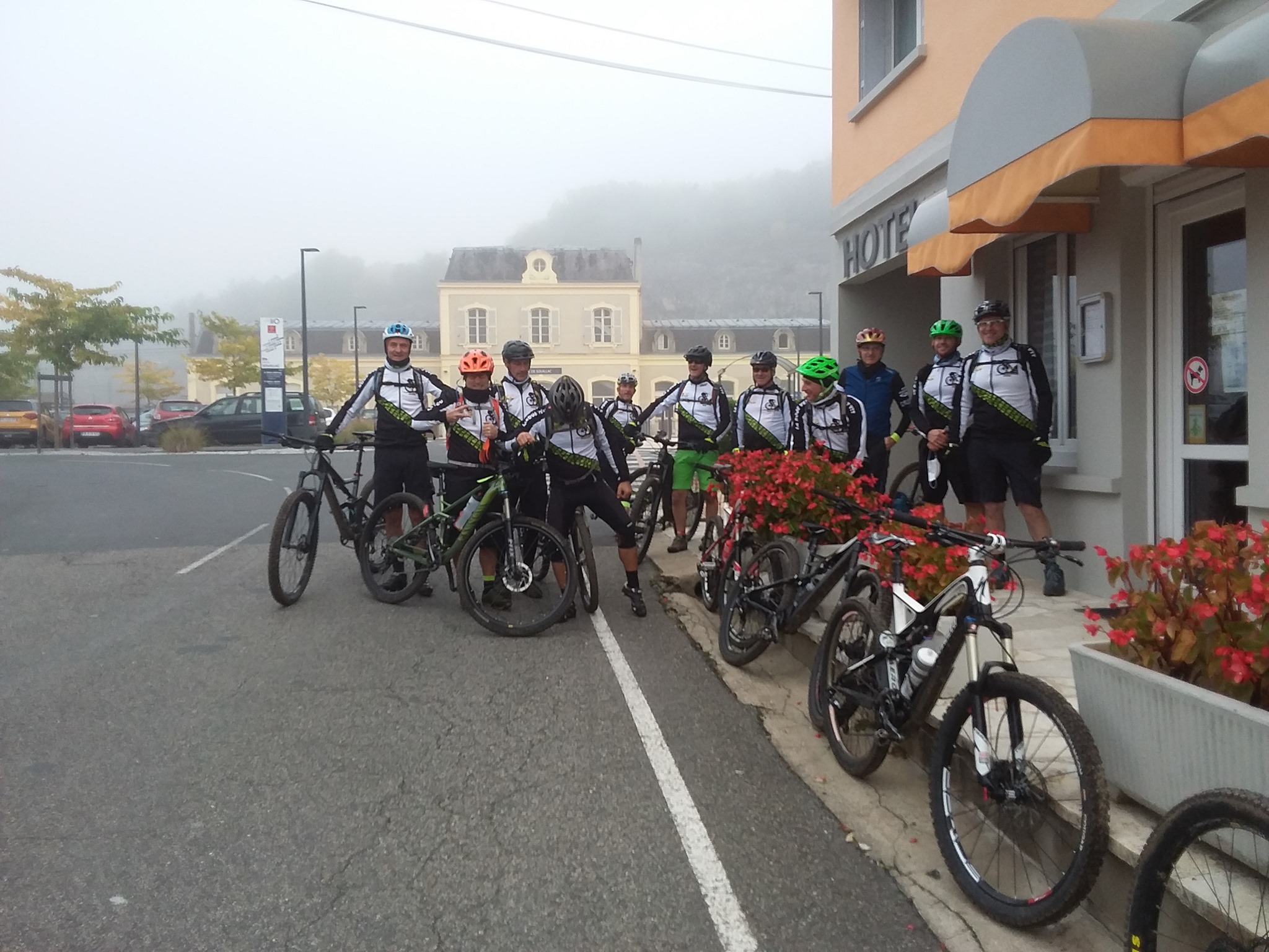 groupe cycliste hotel souillac