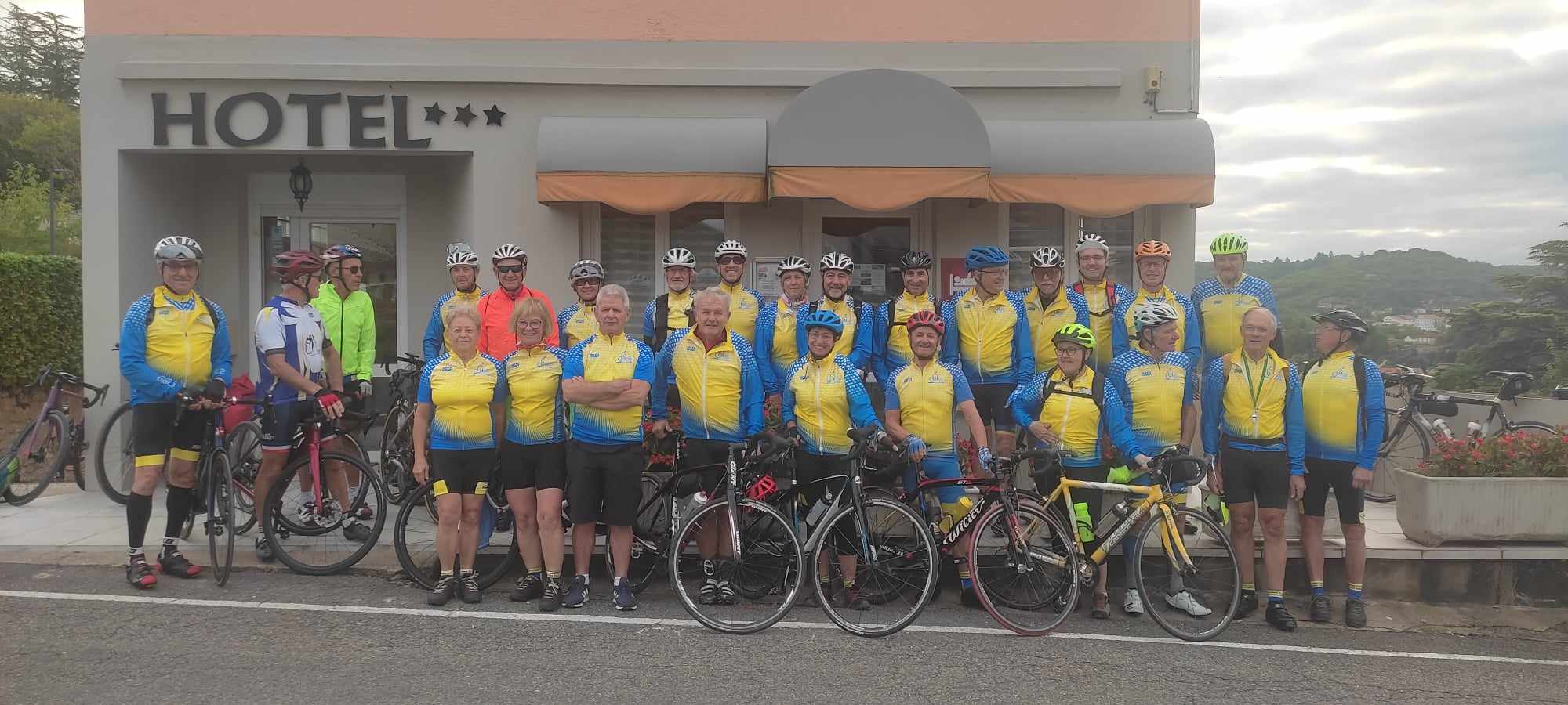 groupe cycliste hotel souillac